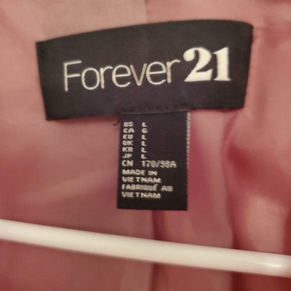 Forever 21 Salmon Blazer - Picture 4 of 6